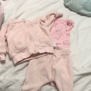 Teddy bear track suit